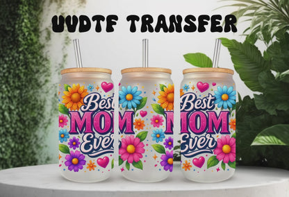 UVDTF Wrap Best Mom Ever, Mother's Day Gift